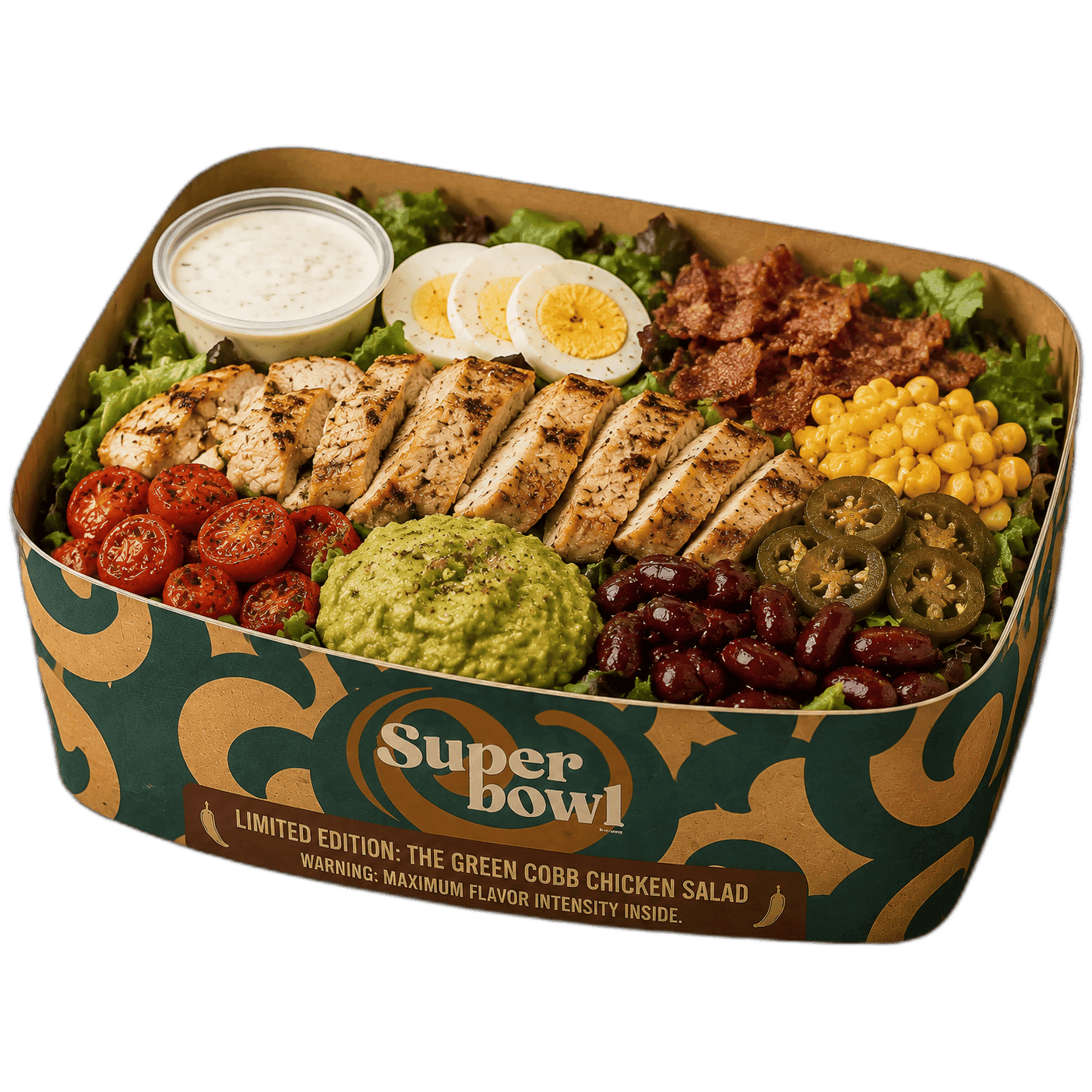 Green Cobb Chicken Salad